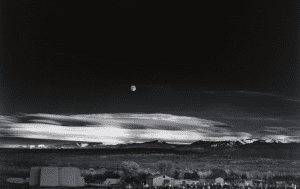 Moonrise, Hernandez, New Mexico- Ansel Adams
